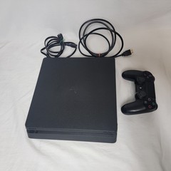 Sony PlayStation 4 PS4 Slim Console CUH-2015A 500GB + Controller + Cables -Works