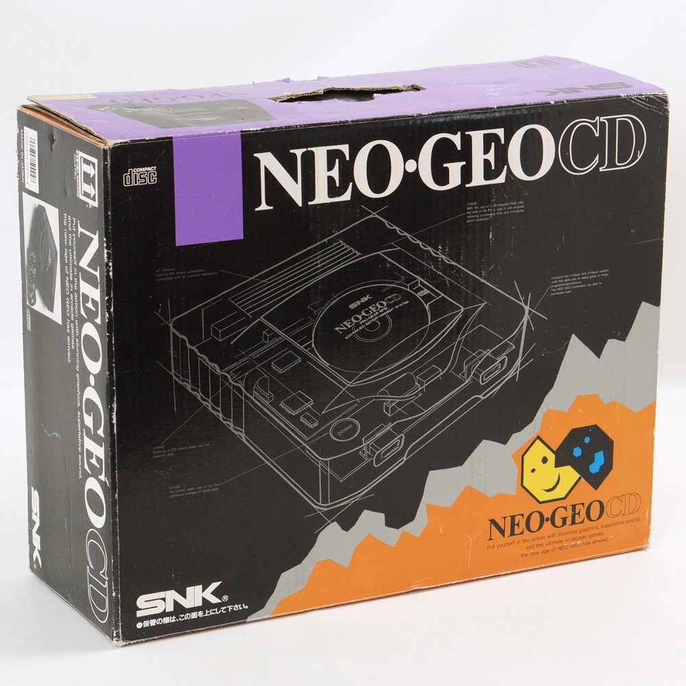 NEO GEO CD Console -Box Only- NO SYSTEM JAPAN Game Ref 0060805