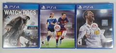 SONY PLAYSTATION 4 PS4 CUH1215A 500GB CONSOLE BUNDLE CONTROLLER & 3 GAMES