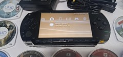 PSP 1001 Console Bundle 8 Games,Case,Charger,Battery32mb,Screen Protectors