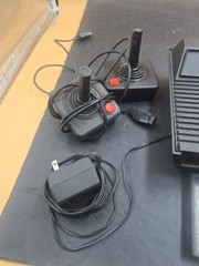Atari 2600 “Darth Vader” Console – Black – 4‑Switch Model P/R 1 Game 2 Joy Stick