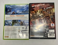 Microsoft Xbox 360 Slim 250GB Black Console Kinect Tested Working + Games