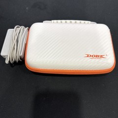 Nintendo 2DS XL Console – White/Orange With Case And Extra Stylist Tested
