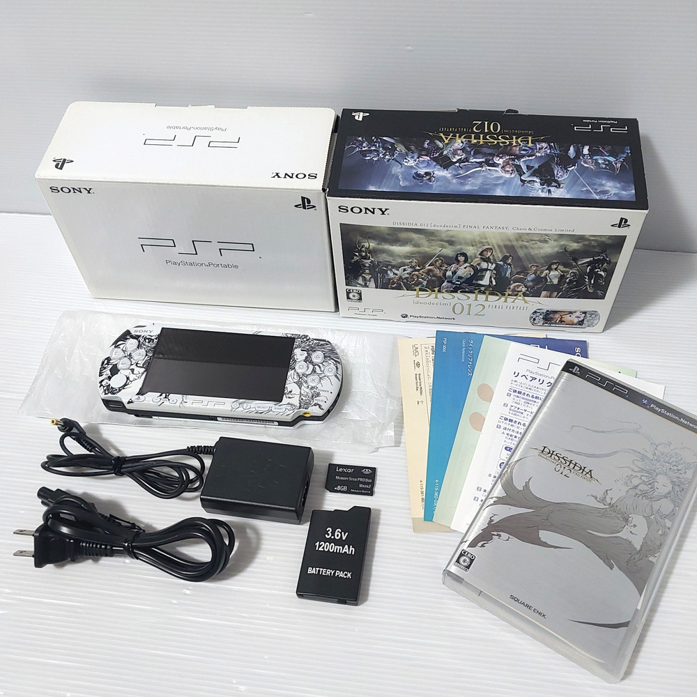 PSP 3000 Final Fantasy Dissidia 012 Duodecim Chaos Cosmos Console Limited Bundle