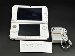 Nintendo 3DS XL LL White | English | Charger | US Seller-SHIP IN 1-DAY