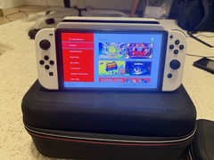 Nintendo Switch OLED HEG-001 w/ 2 Cases + Extra Screen Protectors