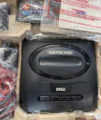 Sega Genesis Model 2 MK-1631 Console Complete In Box Sonic 2 System Tested NIB*