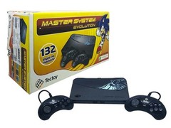MASTER SYSTEM EVOLUTION – RARE BLACK VERSION TECTOY BRAZIL NEW CIB – 132 GAMES🔥