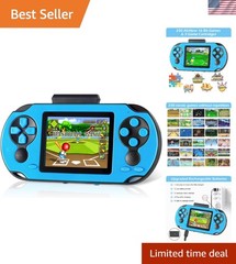 16 Bit Handheld Gaming Console for Kids & Adults – 230 Retro Games, 3.0” Screen