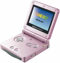 Game Boy Advance SP Pearl Pink