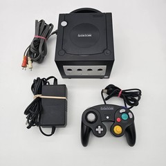 Nintendo GameCube Black DOL-101 Console Bundle Japan Region U.S Seller TESTED