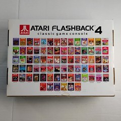 Atari Flashback 4 AtGames Plug N Play 76 Built In Games w 2 Wireless Joysticks