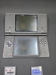 Nintendo DSi Handheld Console TWL-001 (USA) Black (Tested ) 5 Games & Charger