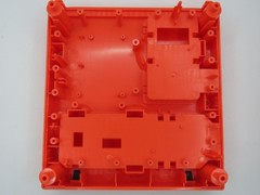Replacement Nintendo GameCube Red Shell Housing DOL001 or DOL101 w/port covers