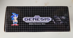 SEGA Genesis Mini Home Game Console Complete in Box Authentic 40+ Games 2 Cntrls
