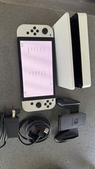 Nintendo Switch White OLED With Accessories, Barley Used And In Very Good Condit