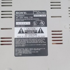 Sony PlayStation 1 PS1 Console SCPH-7501 w/Controller AV Cable Power Cord Tested