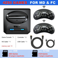Segas-Md 16BIT Video Game Console – For Sega Mega Drive Genesis FC Dendy – So