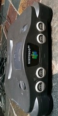 Nintendo 64 Video Game Control Deck #NUS001 Console Power Cord Jumper Pack& RFU