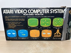 Atari CX-2600 Console in Original In Box w/ Manual, Controllers, Paddles – WORKS