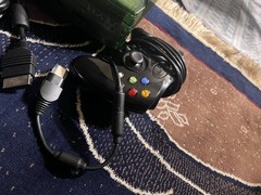 Microsoft Xbox Console Halo Special Edition Green Controllers Cables, TESTED !!!