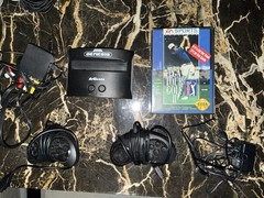 Sega Genesis Bundle Pre-Tested Black 2 Controllers 80 Pre-loaded Games HDMI Adpt