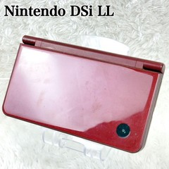 Nintendo DSi LL Wine Red Console Tested Working Region Free