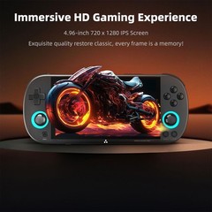 𝗧𝗿𝗶𝗺𝘂𝗶 Smart Game Console 4.96-Inches 720×1280 IPS Screen Built-in 64G …