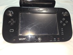Nintendo Wii U 32GB Black Deluxe Console Bundle – 5 Games & Wii Fit Bundle -READ