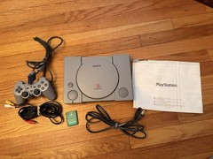 Sony PlayStation 1 Game Console – Gray Modified, chipped