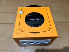 Nintendo GameCube Console & Controller Orange Color with BOX Japan 0320