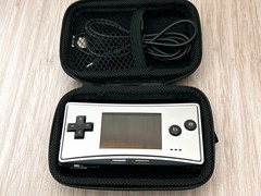 Nintendo GameBoy Micro Silver Console Tested w/ OEM AC Charger – Near Mint