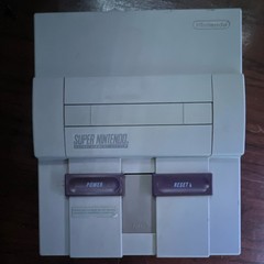 Nintendo Super NES SNES Console SNS-001 Gray NTSC-U/C Composite RCA RF Only