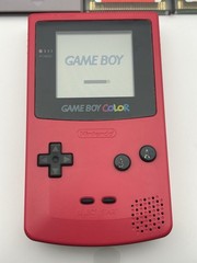 Nintendo Game Boy Color Bundle Red + 12 Games Wario Land II Mario Mortal Kombat