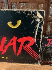Vtg Atari Jaguar Console & Controller Box CIB Cybermorph Game Bundle Works