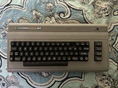 Commodore C64 Retro Computer Console +Socketed +Recapped +Heatsinks Works! READ