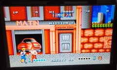 Sega Genesis 2 Console Bundle Model MK-1631 8 Games Double Dragon Sonic NBA Jam