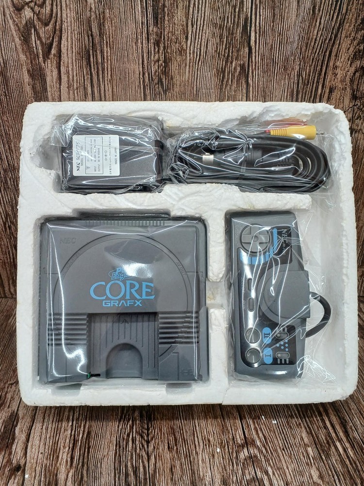 NEC PC Engine CoreGrafx Console System Japan PI-TG3 HuCard Gaming Retro Rare