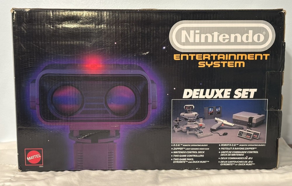 Nintendo Deluxe Set with ROB the Robot (Canadian Version) – Tested
