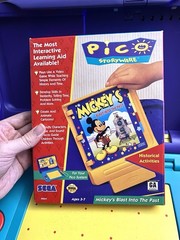 SEGA PICO LEARNING SYSTEM CONSOLE ORIGINAL BOX+5 GAMES 3 CIB ALL TESTED WORKING