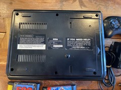 Sega Genesis Model 1601 Console Bundle – Controller, Power + AV Cable, 3 Games!