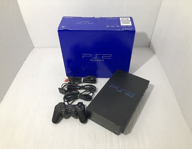 Sony PS2 SCPH-30000 Console controller black tested from JAPAN