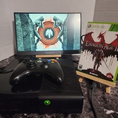 Microsoft Xbox 360 E Console Bundle Tested w/ 4 Games Controller HDMI No HDD