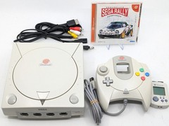 SEGA Dreamcast HKT-3000 Console NTSC-J Japan Tested w/ SEGA RALLY VMU
