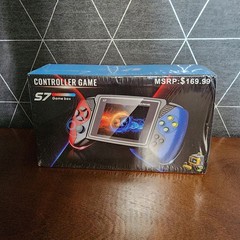 Controller Game S7 Game Box 5.7 inch Display Screen with TV Connect Black White