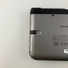 Nintendo 3DS LL XL console Silver with Charger/Stylus/SDcard Japanese version
