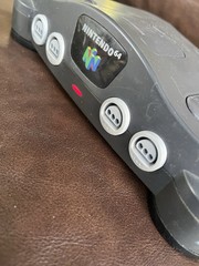 Nintendo 64 Home Console Gray Component RCA Multiplayer Reset Button