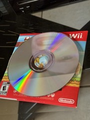 Nintendo Wii Black RVL-101 Console Bundle New Super Mario Bros Galaxy CD