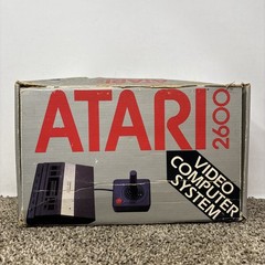Atari 2600 JR Console In Box Tested With Matching Serial Number Tested READ