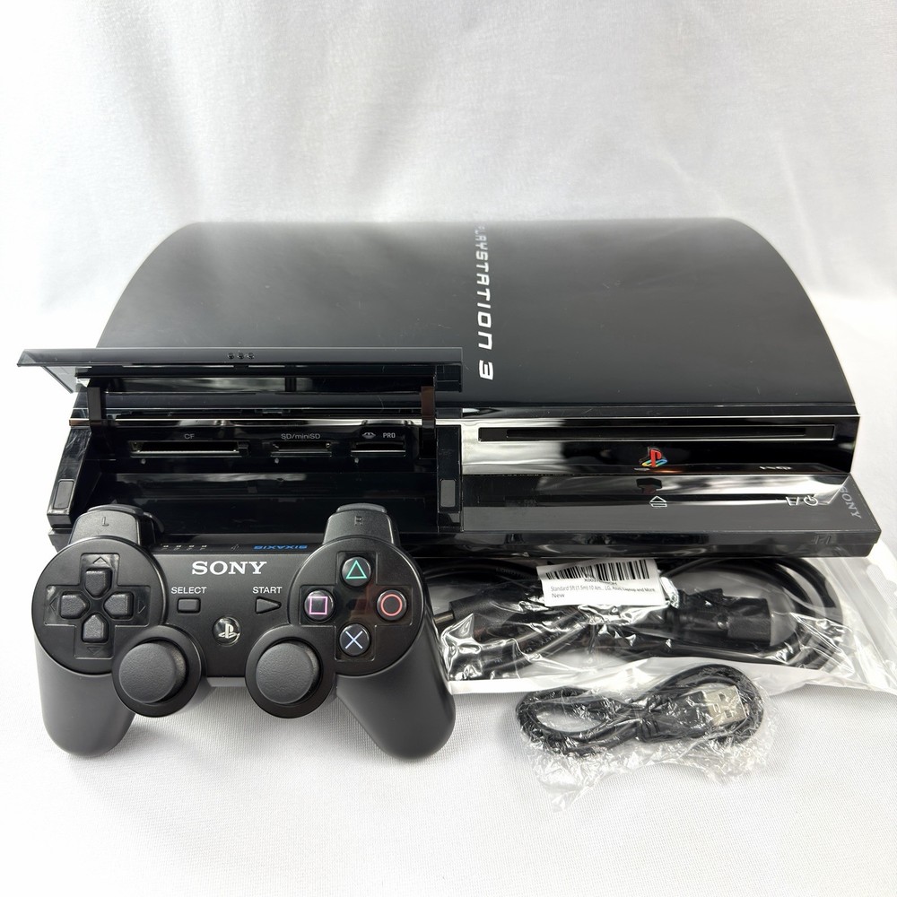 PlayStation 3 (PS3) Backwards Compatible 80GB + Controller and New Thermal Paste